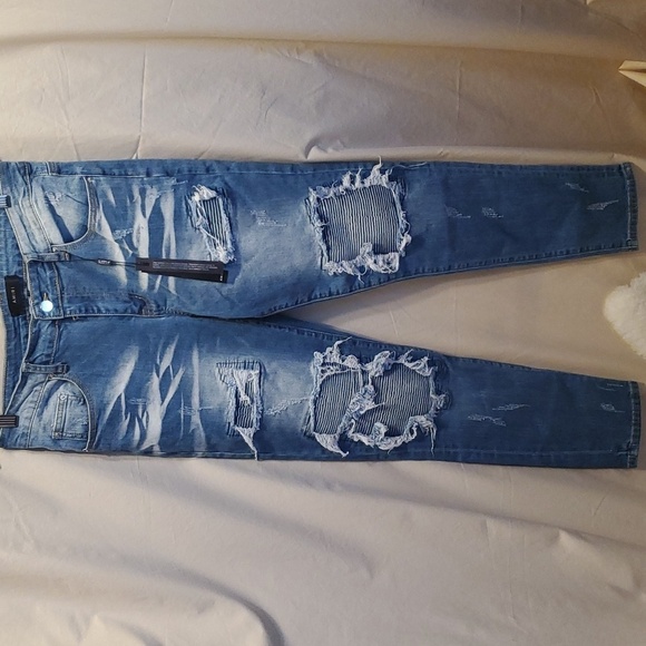 AMIRI Other - Amiri Distressed Leather Jeans SZ 32